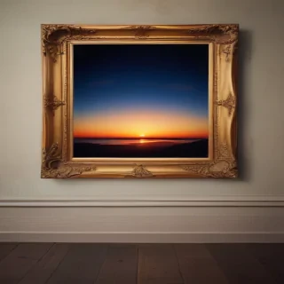 background with frame