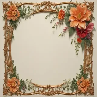floral frame