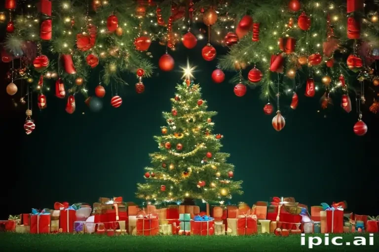 merry christmas transparent background