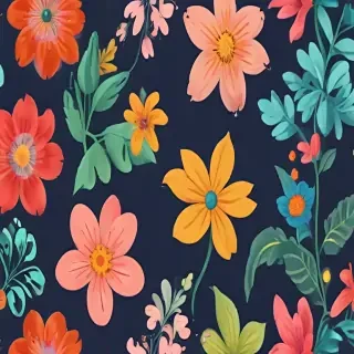 cartoon flowers png