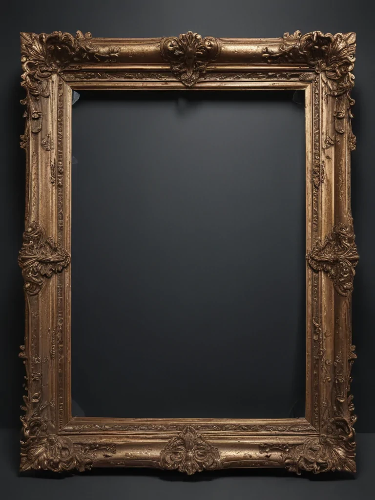 frame with background