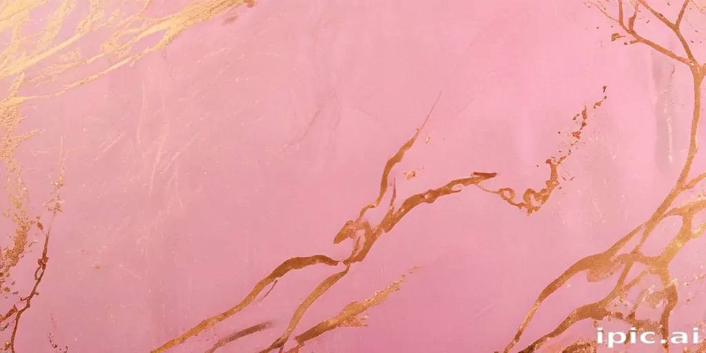 pink and gold background