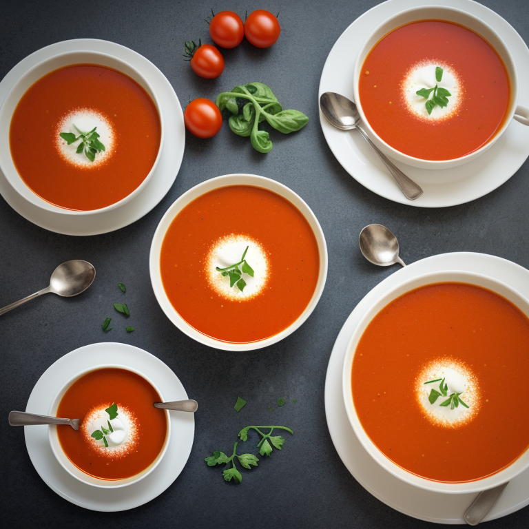 what to eat tomato soup with