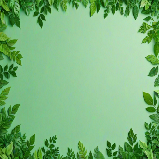 aesthetic green background