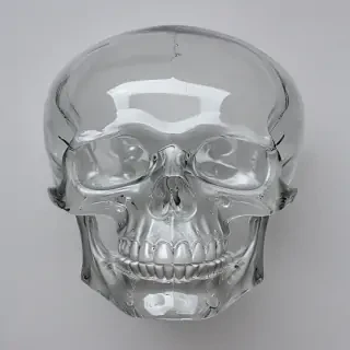 transparent skull