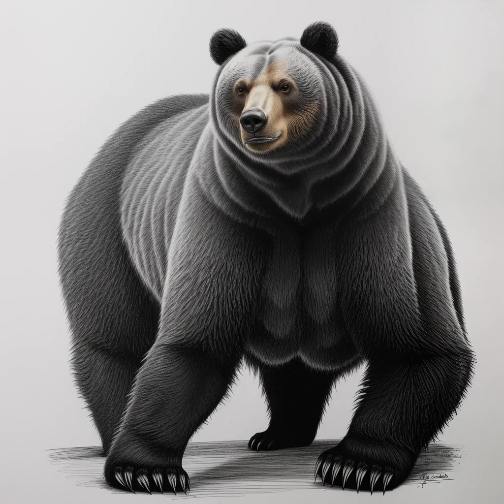 bear drawing