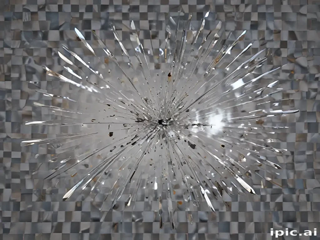 glass shattering png