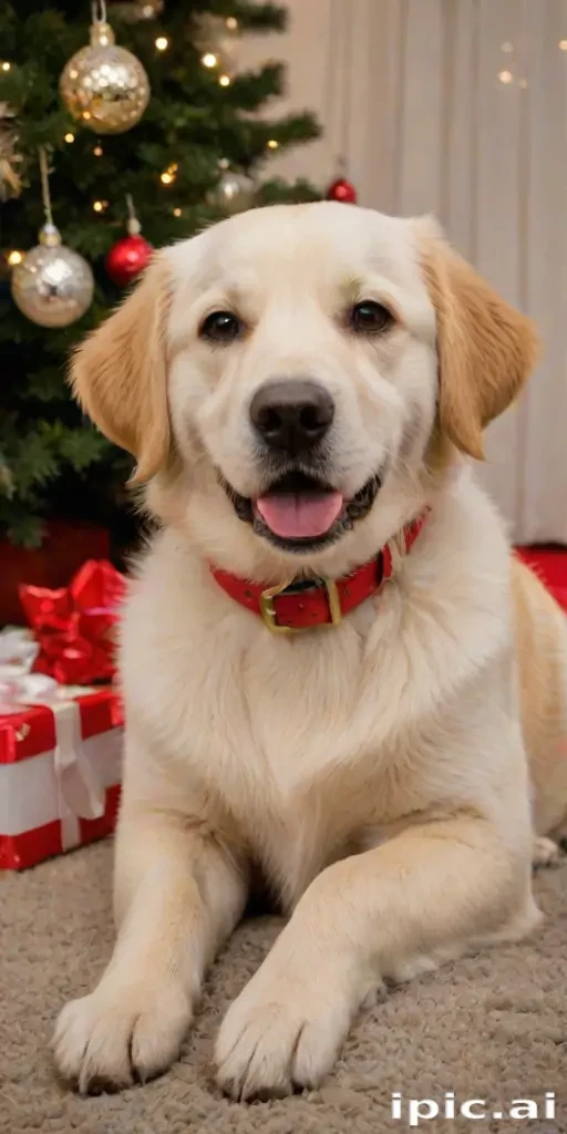 christmas dog photos