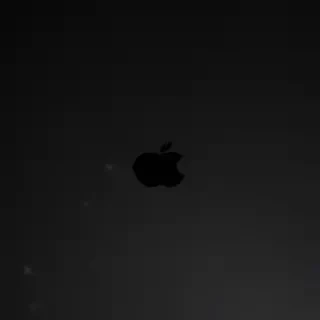 black ios wallpaper