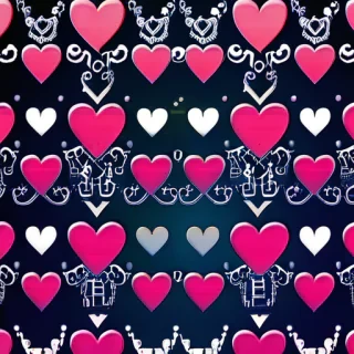 pretty heart wallpaper