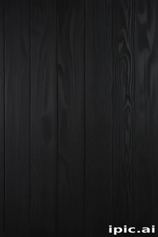black wood background