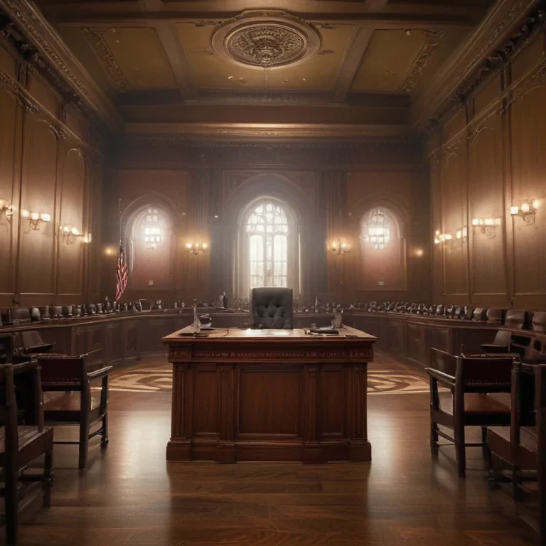 courtroom background
