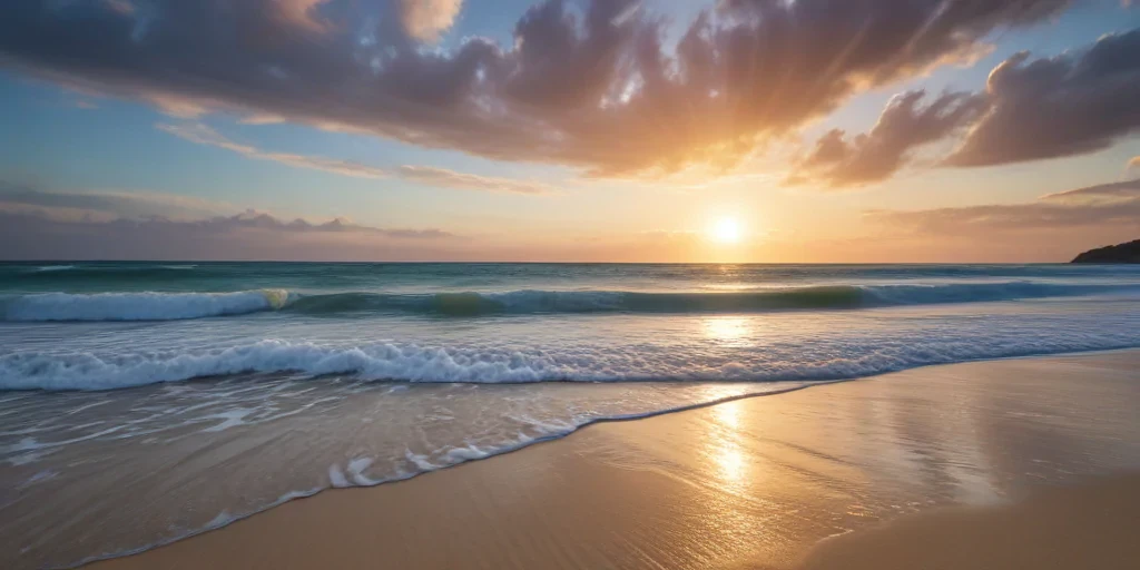 beach screensaver iphone