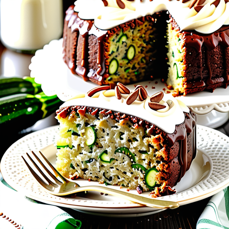 zucchini cake with cake mix