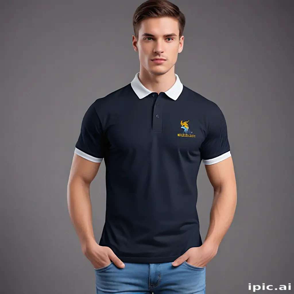 polo shirt mockup