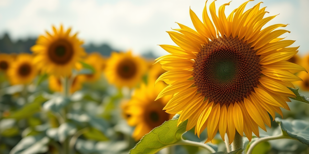 aesthetic sunflower