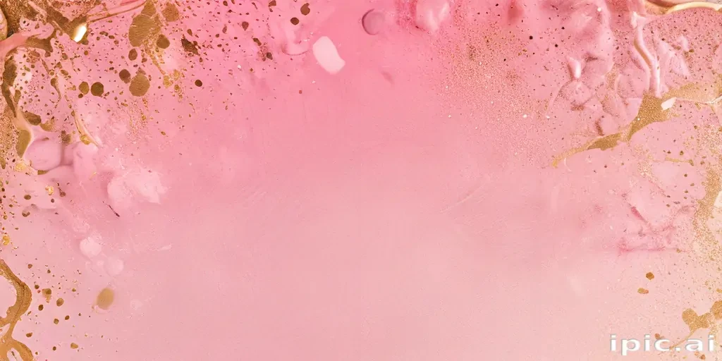 pink and gold background