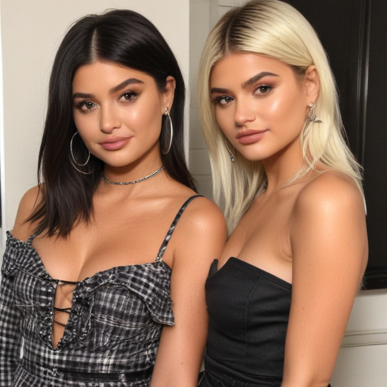 hailey bieber and kylie jenner selena gomez