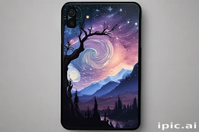 starry background iphone