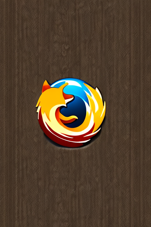 a animated logo of mozilla firefox browser