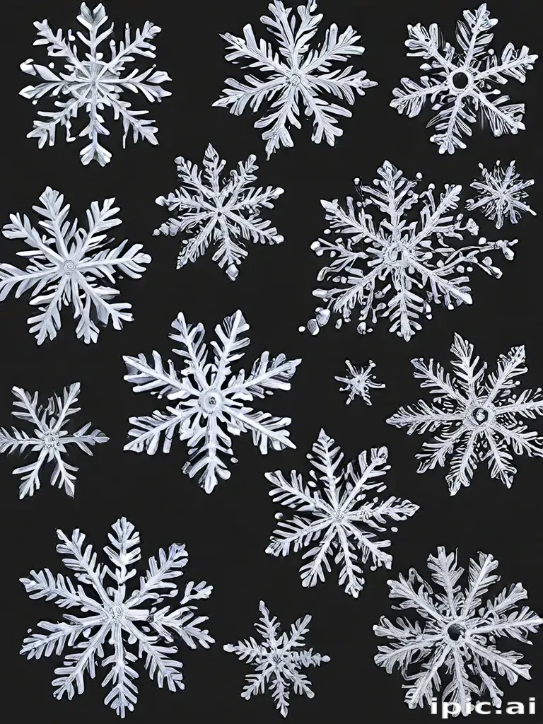 snowflakes png