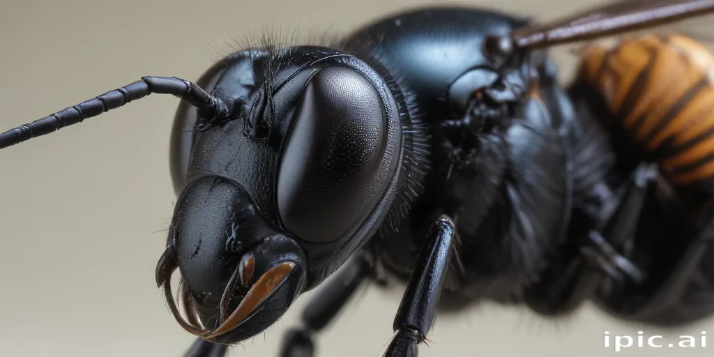 black wasp