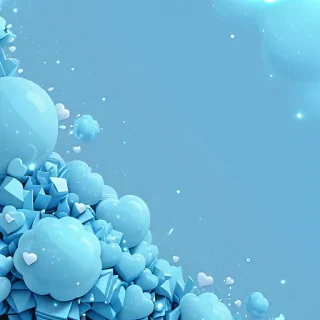aesthetic background blue