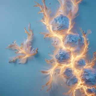 aesthetic light blue background