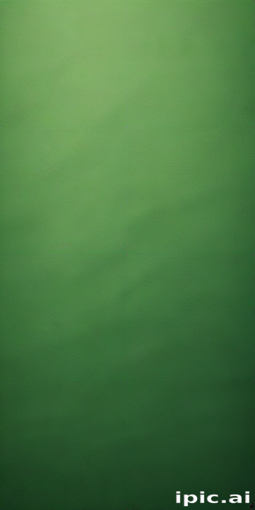 Vibrant Green Background Ideal for Various Creative Projects and Designs