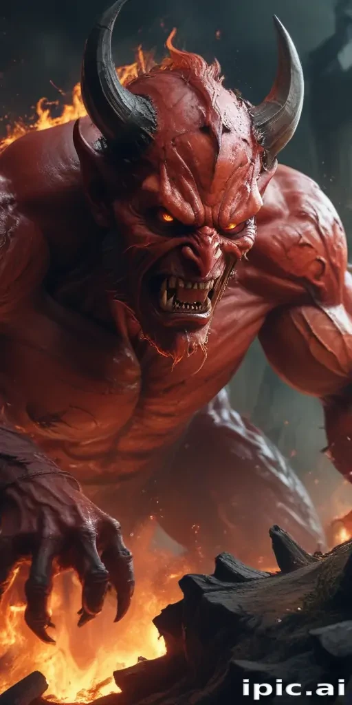wallpaper of the devil