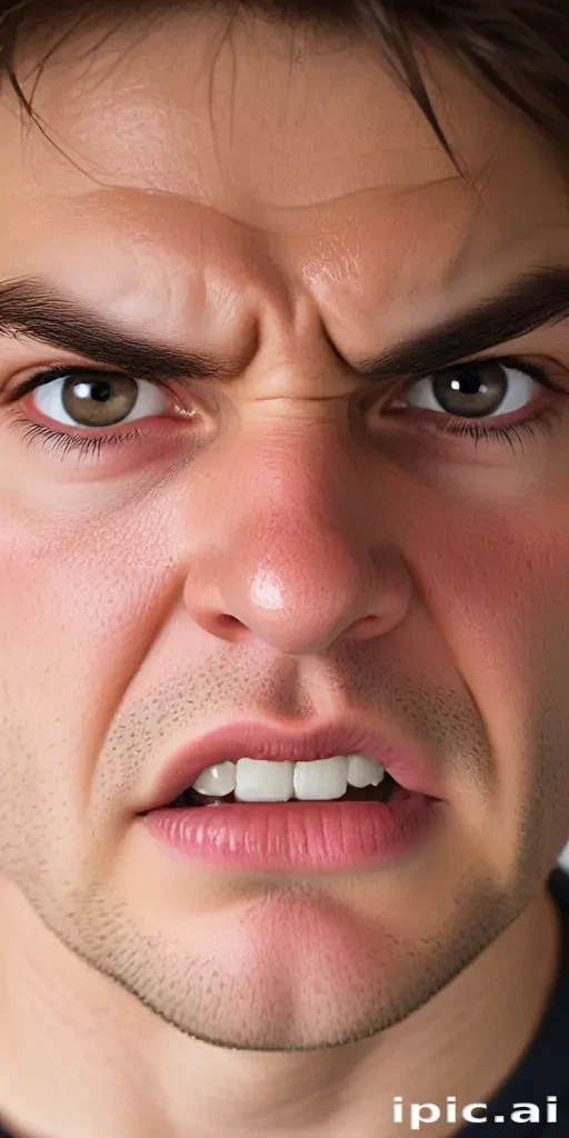angry face