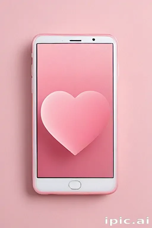 aesthetic pink valentines wallpaper