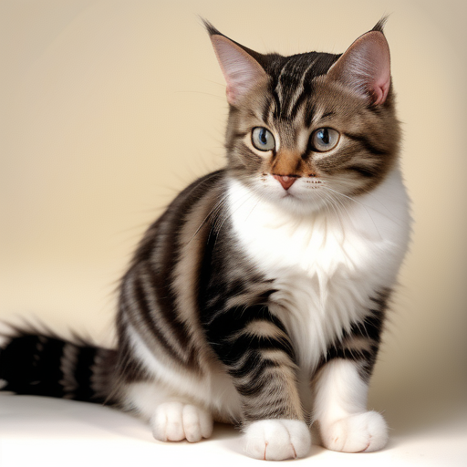 kurilian bobtail cat breed