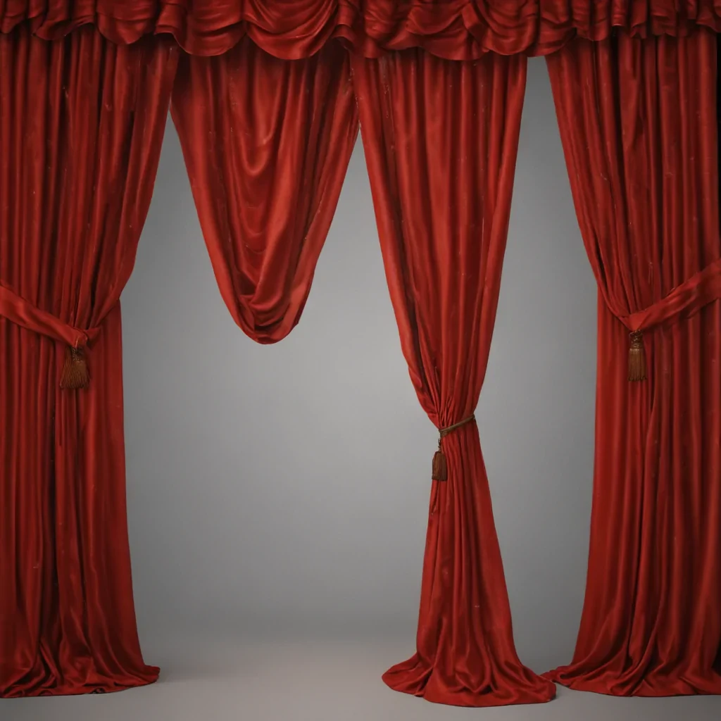 red curtain png