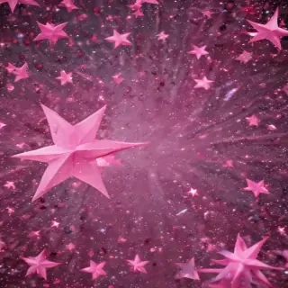 pink stars png