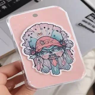 aesthetic transparent stickers