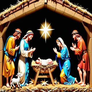 images of manger scene