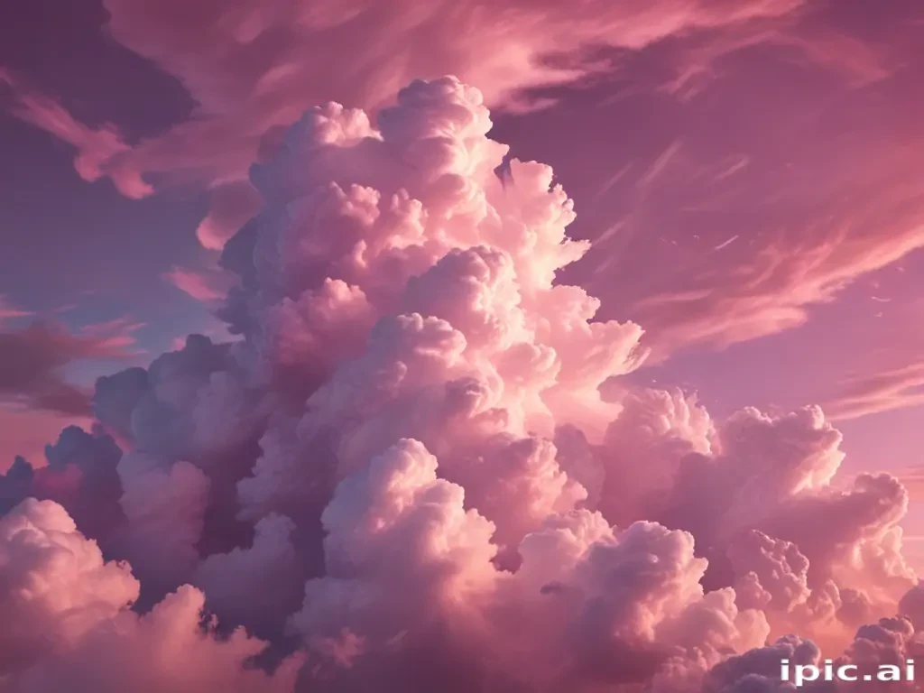 pink cloud wallpaper