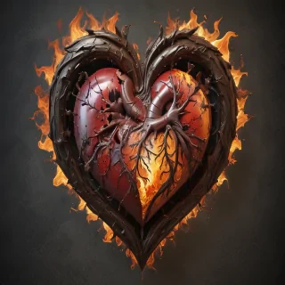 heart broke wallpaper