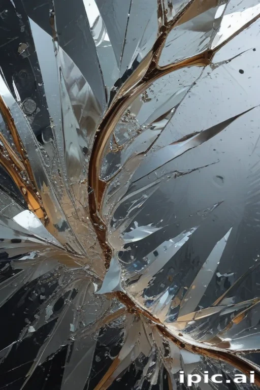 wallpaper broken glass