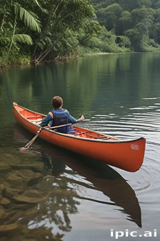 canoeing png