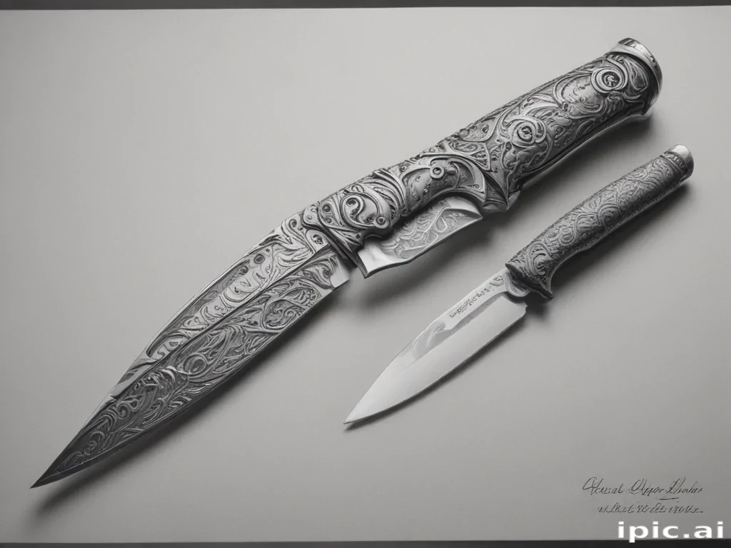 knife drawing