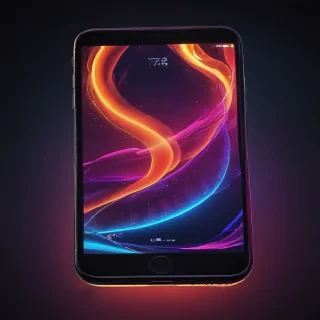 iphone neon wallpaper