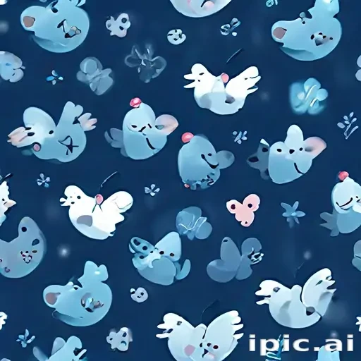 blue cute background