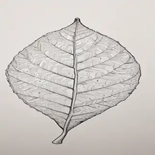leaf doodle