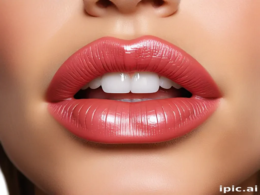 glossy lips png