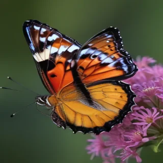 butterfly with no background