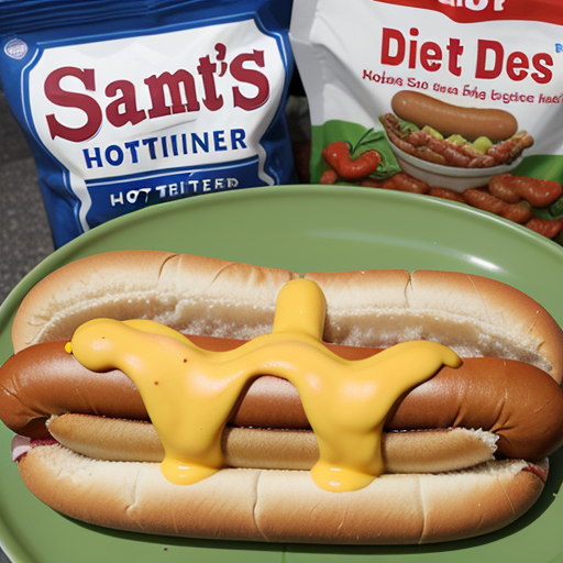 sam's club hot dog nutrition