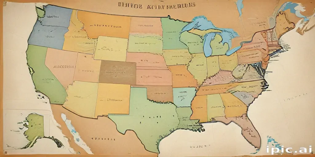 america map