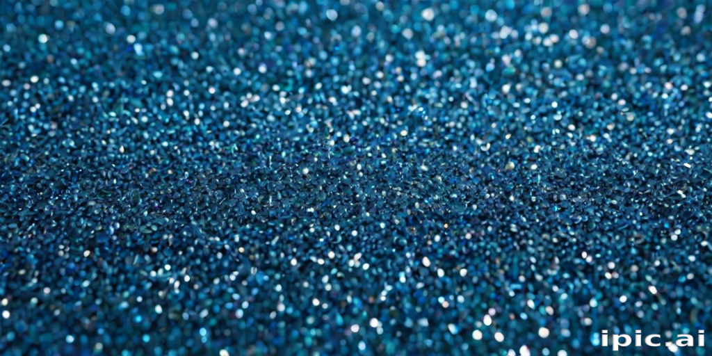 blue glitter background